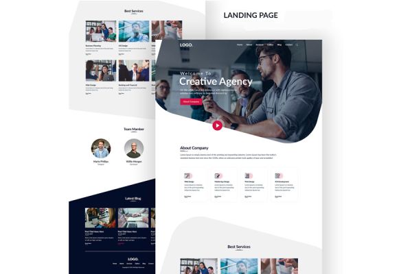 landing diseños web en Valladolid