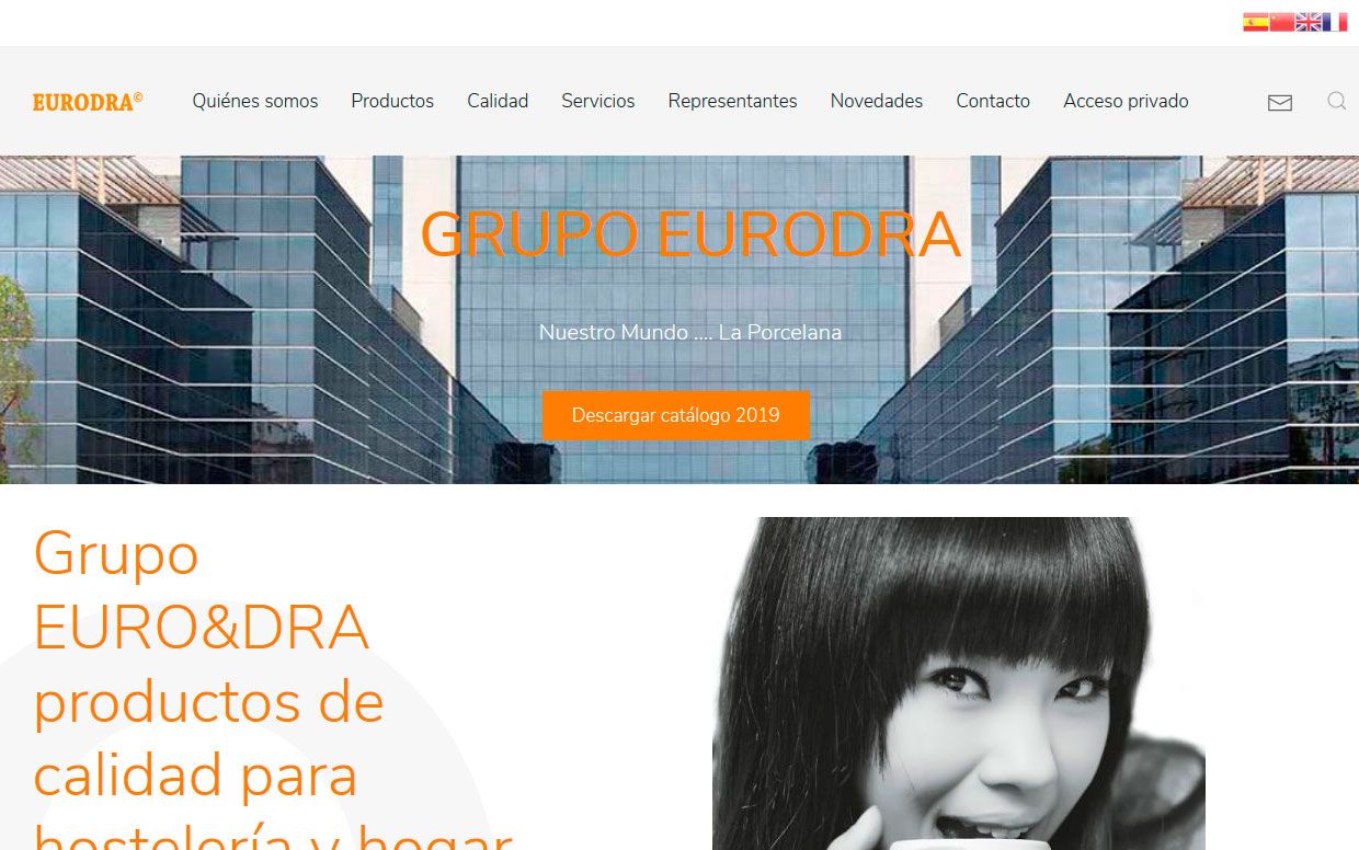 Página web Grupo Eurodra
