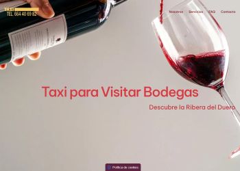 Eno Taxi Cuéllar!! Nueva web para visitar bodegas en taxi con salida desde Cuéllar!!